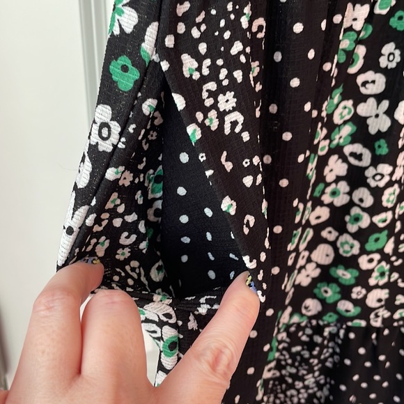 Cato Green, Black & White Midi Dress Size XL - Picture 8 of 9